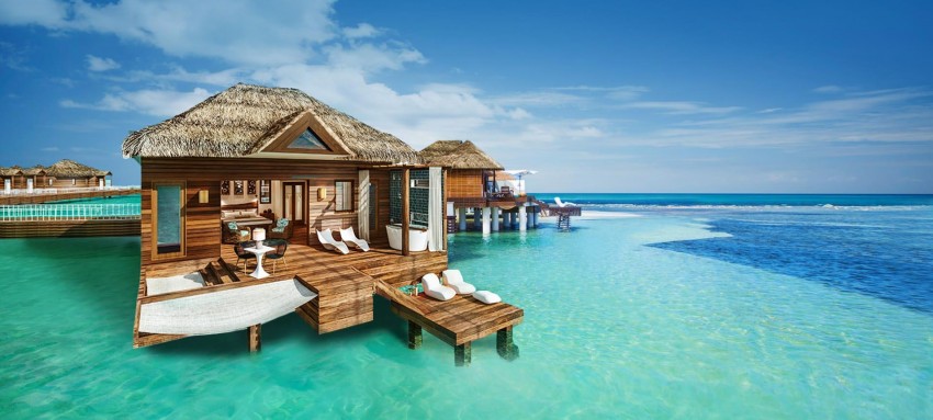 Over the water bungalow