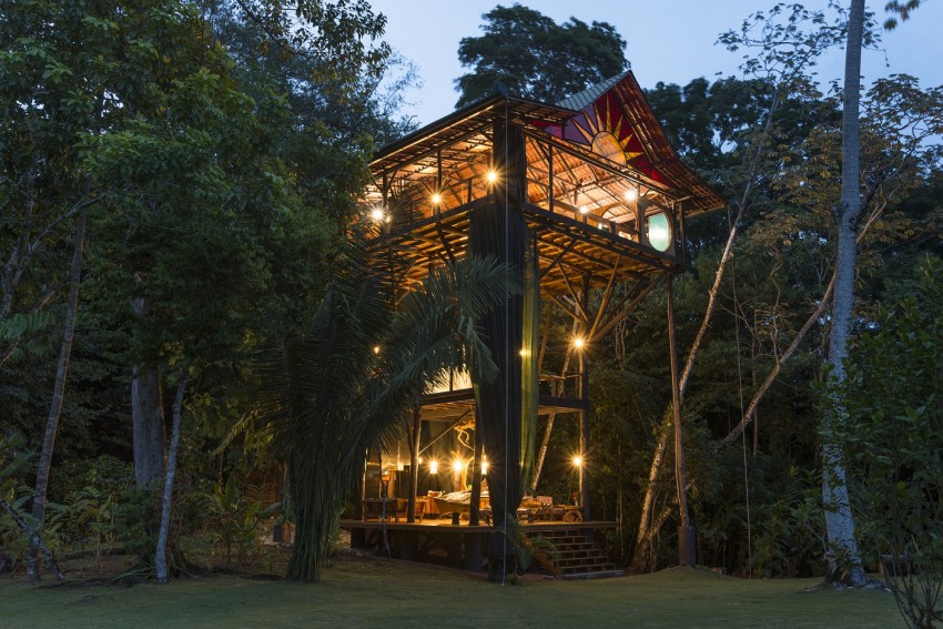 Een boomhut in de Costa Ricaanse jungle © Airbnb